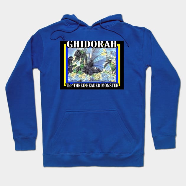 GHIDORAH THE THREE HEADED MONSTER Hoodie by Robzilla2000